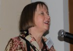 Mary Schnackenberg speaking at the Rulebook launch